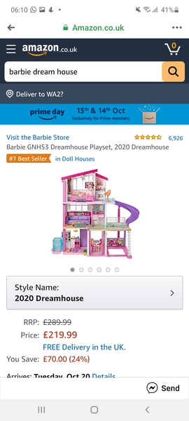 Thread 12 - the one where it’s amazon prime day on 13th and 14th October