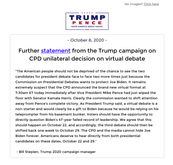 Presidential Debate season, let's stand strong together! (Trump thread #105)