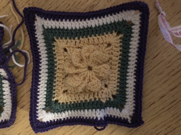 Woolly Hugs. A Blanket for the family of the wonderful NormaStanleyFletcher.