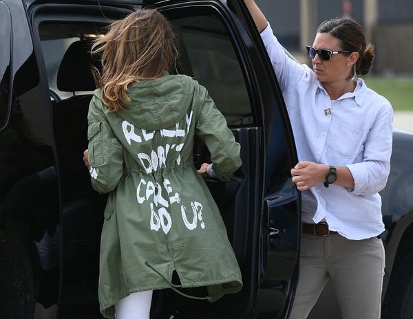 To ask you to pray for Donald and Melania?