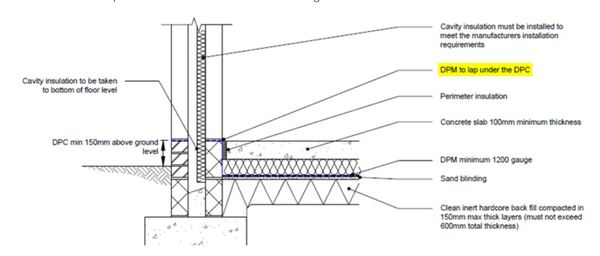 Puzzled over damp proof course