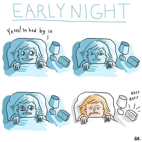 To ask why you're awake