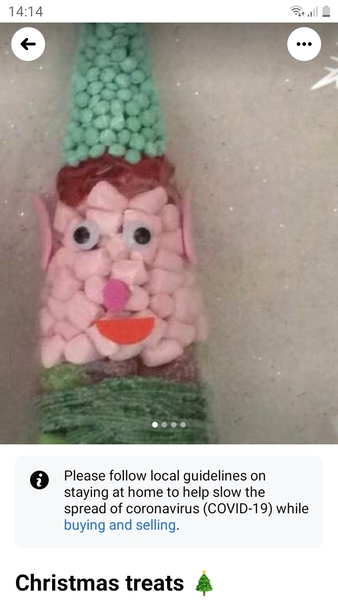 Facebook - Christmas and Halloween shite