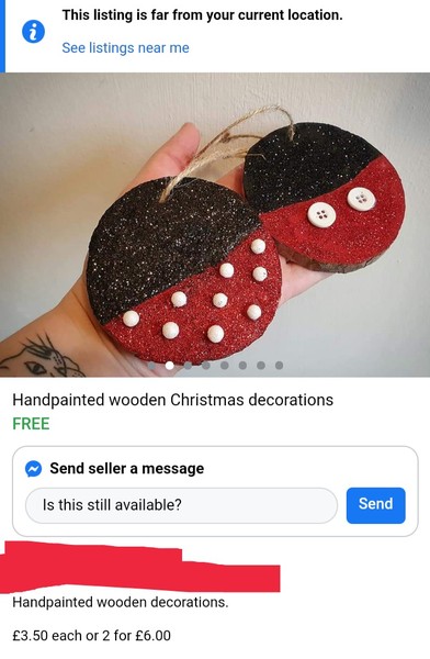 Facebook - Christmas and Halloween shite