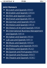 Languages Applicants for 2021 (and 2022) entry