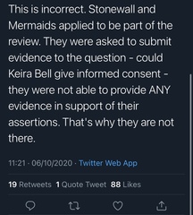 Kiera Bell on Radio 4 Today this morning