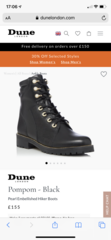 Black hiker boots