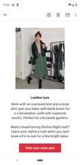 What are you wearing today? Autumn 2020