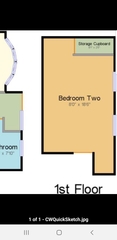 Can I split this loft room to make 2 bedrooms...help