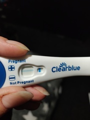 Evap or faint positive [picture warning]