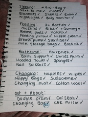 Newborn essentials