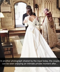 Royal Style - I’m not qualified but you can’t cut me off when there’s a wedding dress to look at...