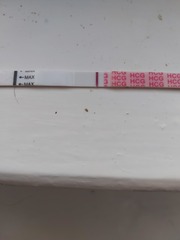 Can anyone see a second line or do i have line eyes?