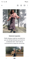 What are you wearing today? Autumn 2020