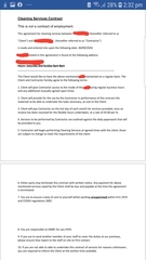 About the invoice?