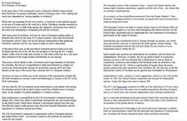 Westminstenders: The Tunnel or Bridge