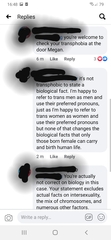 That's a first. Accused of transphobia. WIBU? Screenshots.