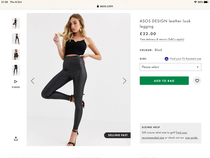 Leather look jeans - does a perfect pair exist?