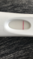 Very faint positive. Do you see it??