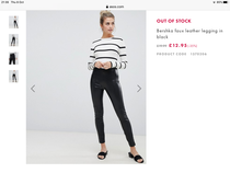 Leather look jeans - does a perfect pair exist?