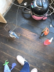 Has anyone sanded/varnished a wooden floor themselves?