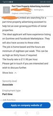 Job advertised. Not sure if it's a scam or legit?