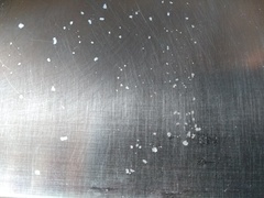 Help stainless steel cooker hob damage
