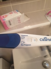 Positive cheap test negative ClearBlue digital