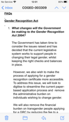 Update email on GRA reform from the GEO