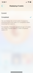 Weeks calculator confusion