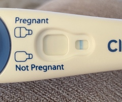 Clear blue early pregnancy test concern!!