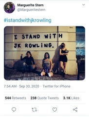 I love JK Rowling has now arrived in San Francisco!