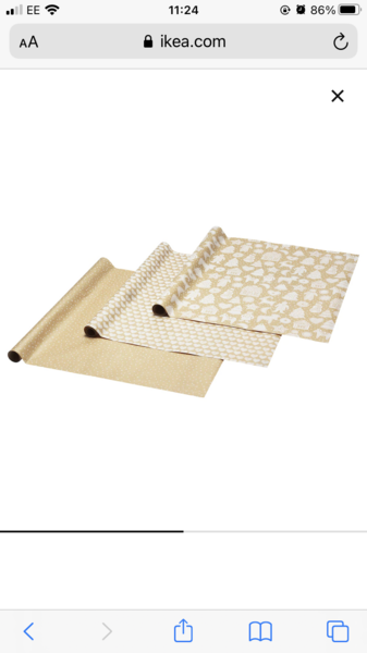 IKEA Vinter paper - Kraft type?