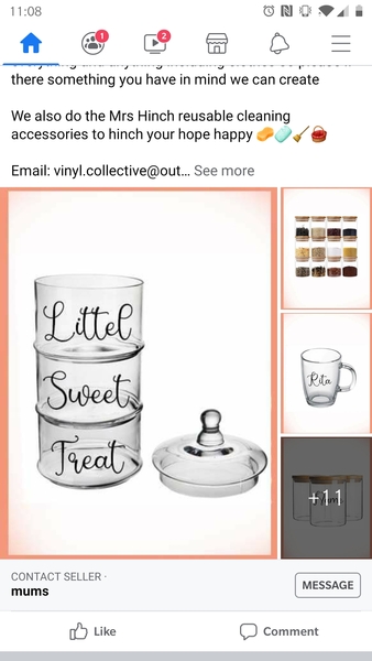 Christmas selling shite on fb
