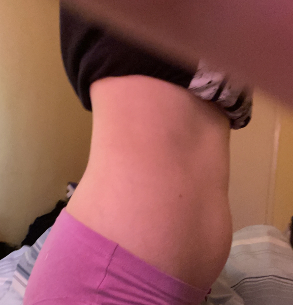 To ask when you started to notice your bump?