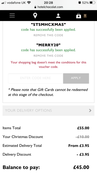 Thread 20 - the one with the reminder to put the bargain info *in bold*