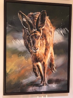 Asking for a friend - how much would you pay for a painting like this of your dog? (photo and painting attached)