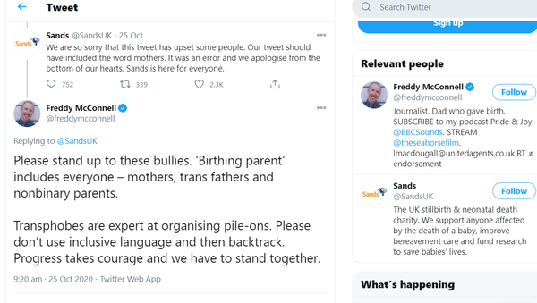 "Transgender man, 34, loses legal battle to be named as the father on his child's birth certificate as Supreme Court refuses to hear his case"