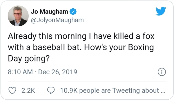 Ooo, Jo Maugham isn't happy...
