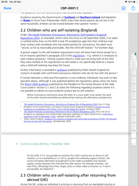 School bubble closure and separated parents