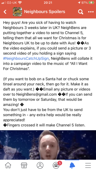 The BooBoos need their own kid, Shane needs to go to rehab, who wants naked Ned pics, who WILL Levi snog, and will Susan be usurped by plain Jane, super brain?  It must be Neighbours...