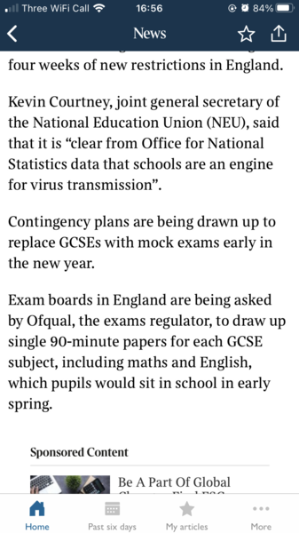 Starting Year 11-GCSE2021 (title edited by MNHQ)