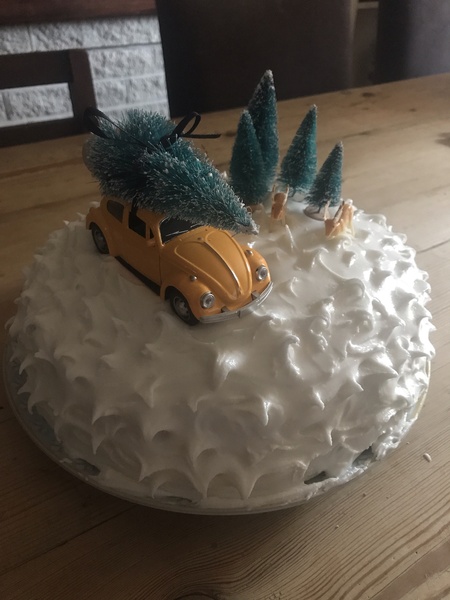 Nice ideas to decorate Christmas cakes.