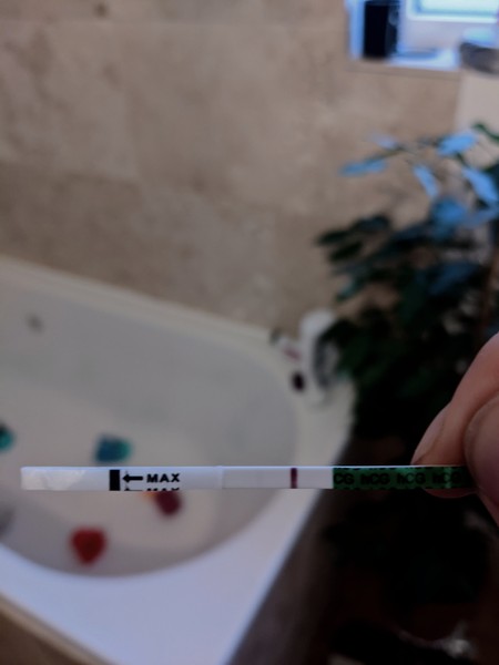 I had a faint positive last night and a negative this morning