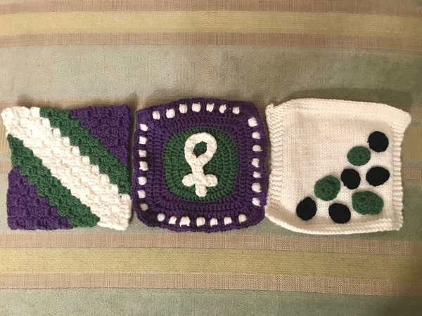 Woolly Hugs. A Blanket for the family of the wonderful NormaStanleyFletcher.