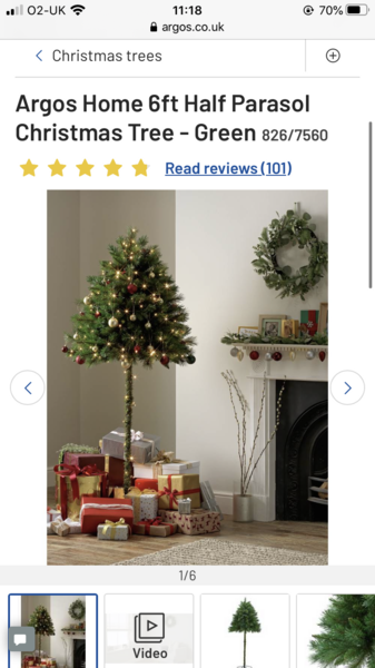 To hang a tree from my curtain pole?