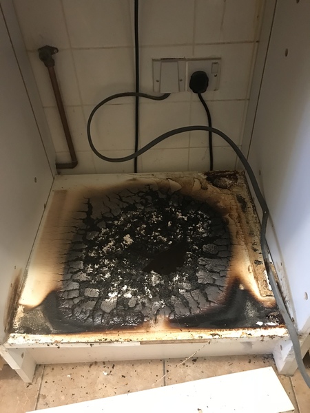 The Effectable Homes Lamona built in oven has burned out my cupboards and could have killed us *title edited by MNHQ at OP's request*