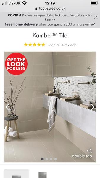 Bathroom flooring/tiles