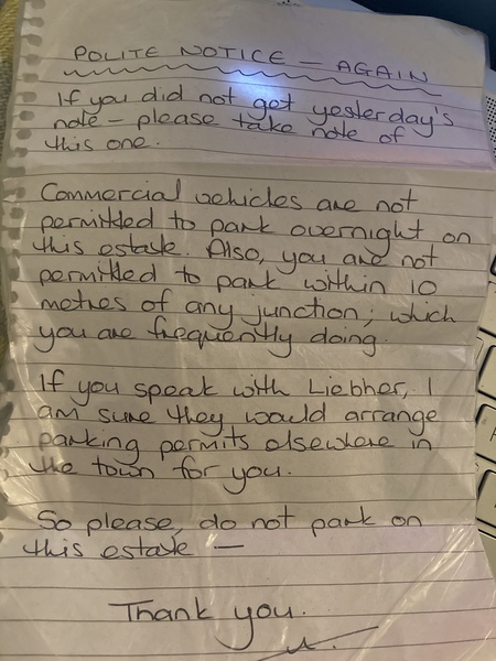 A parking one!