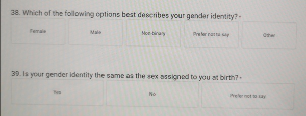 Please help with this email to my CEO re gender/sex